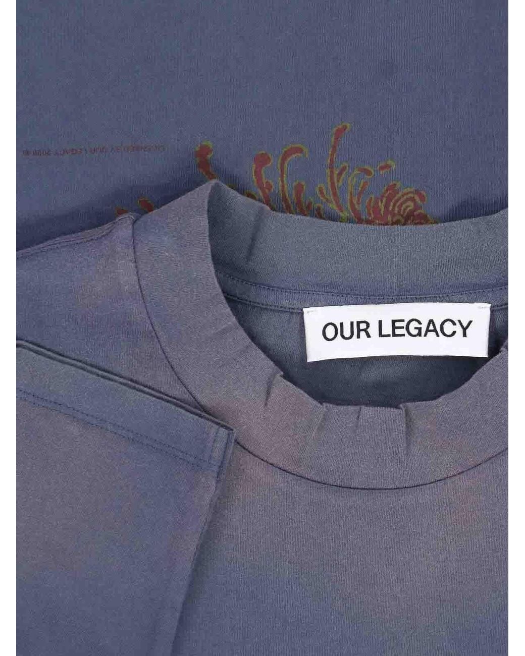 Our Legacy Blue Big T-Shirt