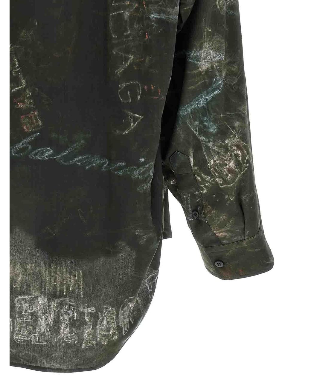 Balenciaga Black Cocoon Shirt for men