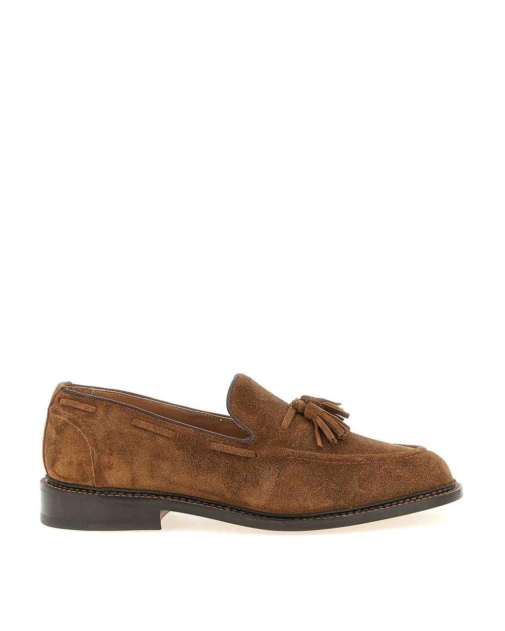 Tricker's Brown Elton Loafers for men