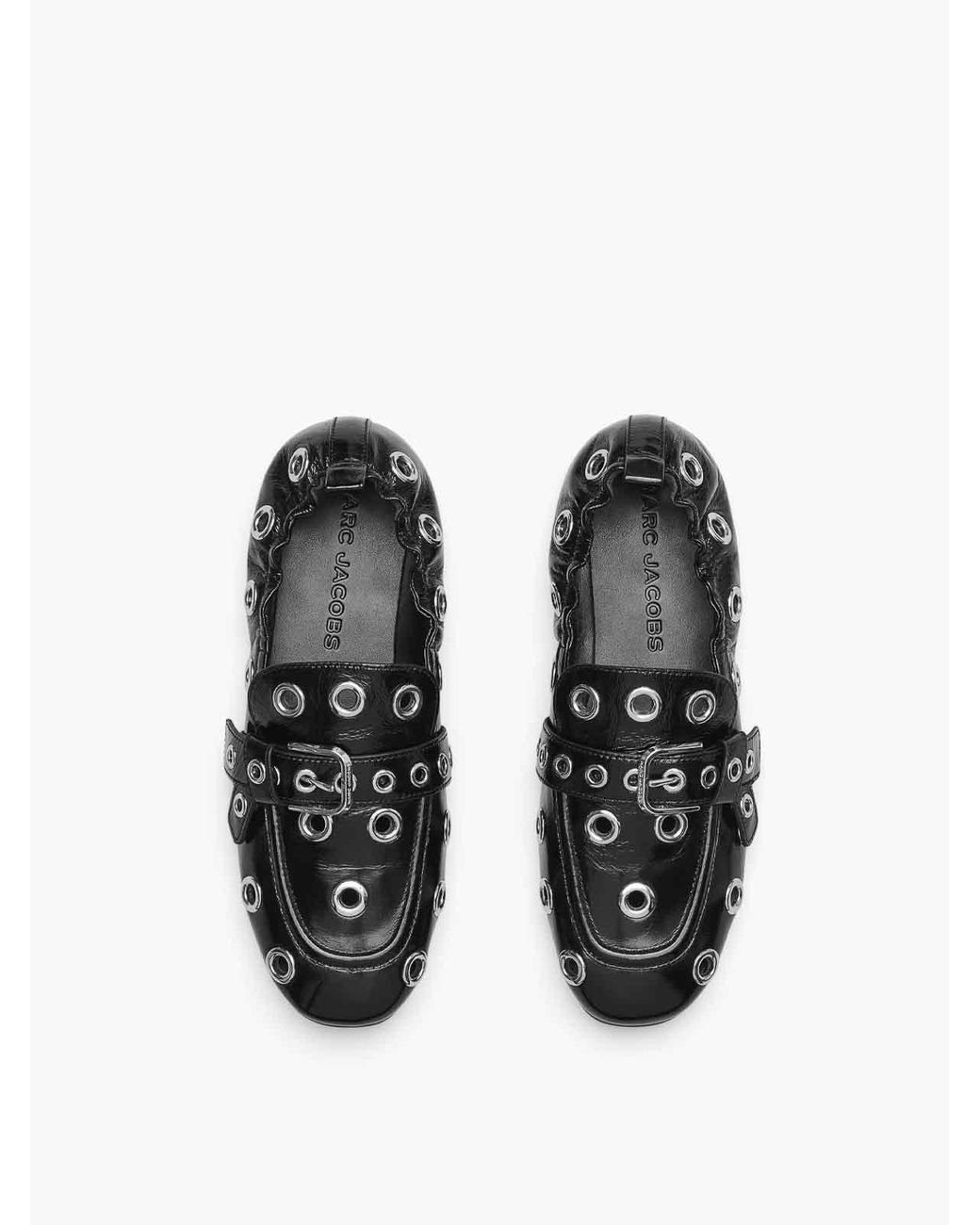Marc Jacobs Black The Jude Loafer Studs