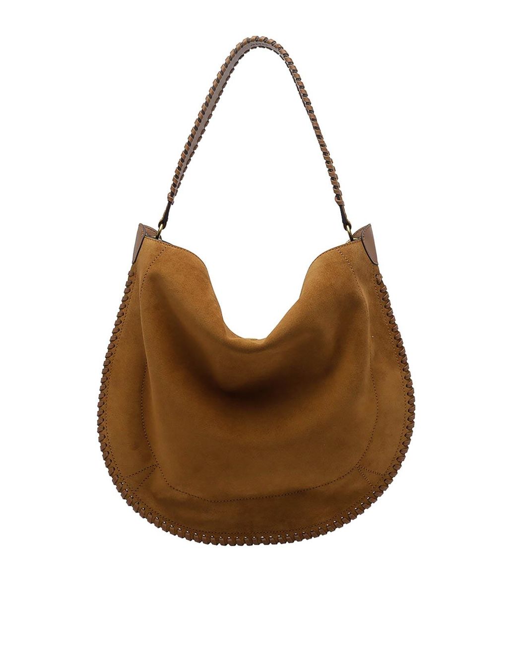 Isabel Marant Brown Cognac Soft Oskan Hobo