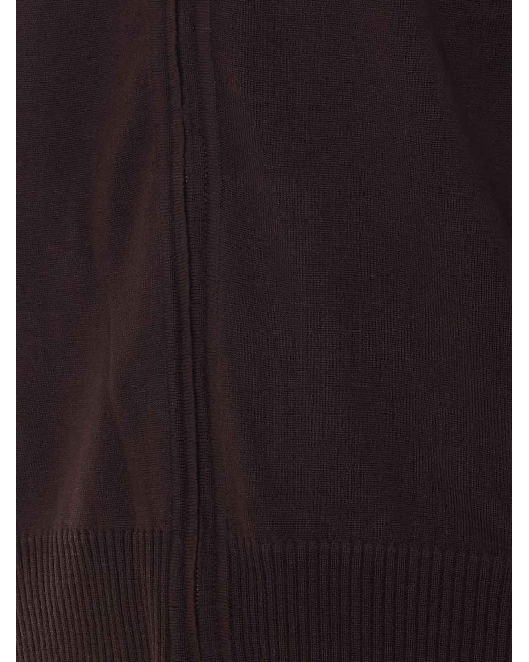 Alpha Studio Brown Blouson With Frontal Zip Closure for men