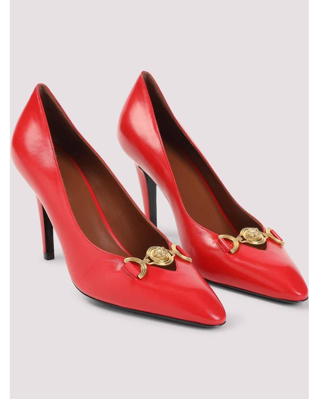 Versace Red Decollete