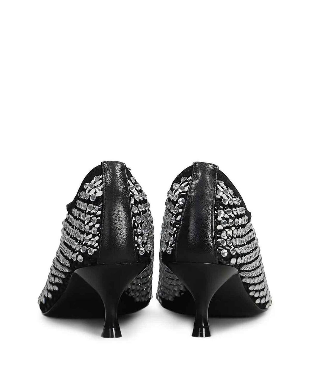 Strategia Black Connie Ballet Shoes T5 With Swarovsky