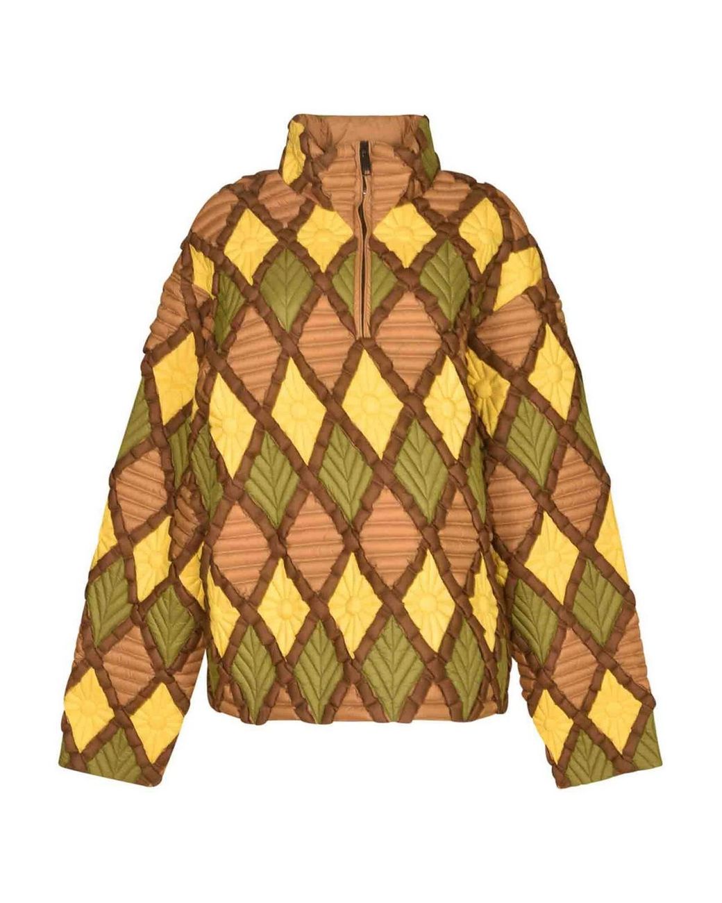 RAXXY Yellow Puffer Jacket