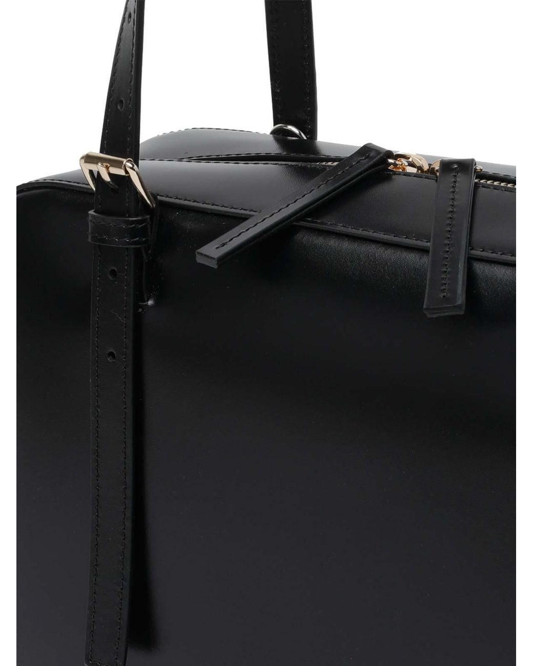 A.P.C. Black Virginie Box Bag