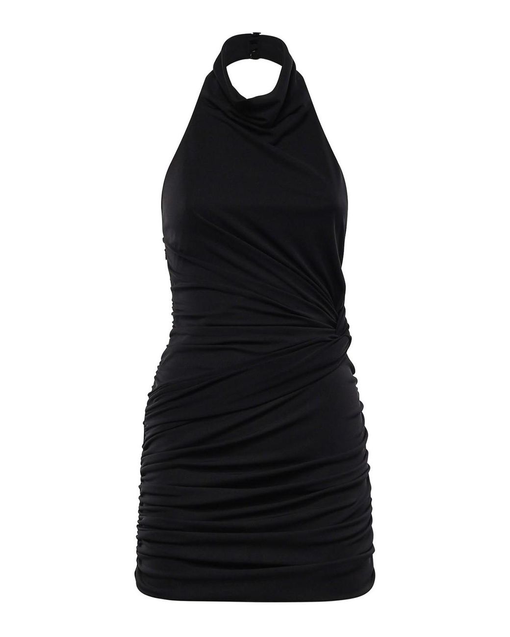 ANDAMANE Black Stella Jersey Mini Dress