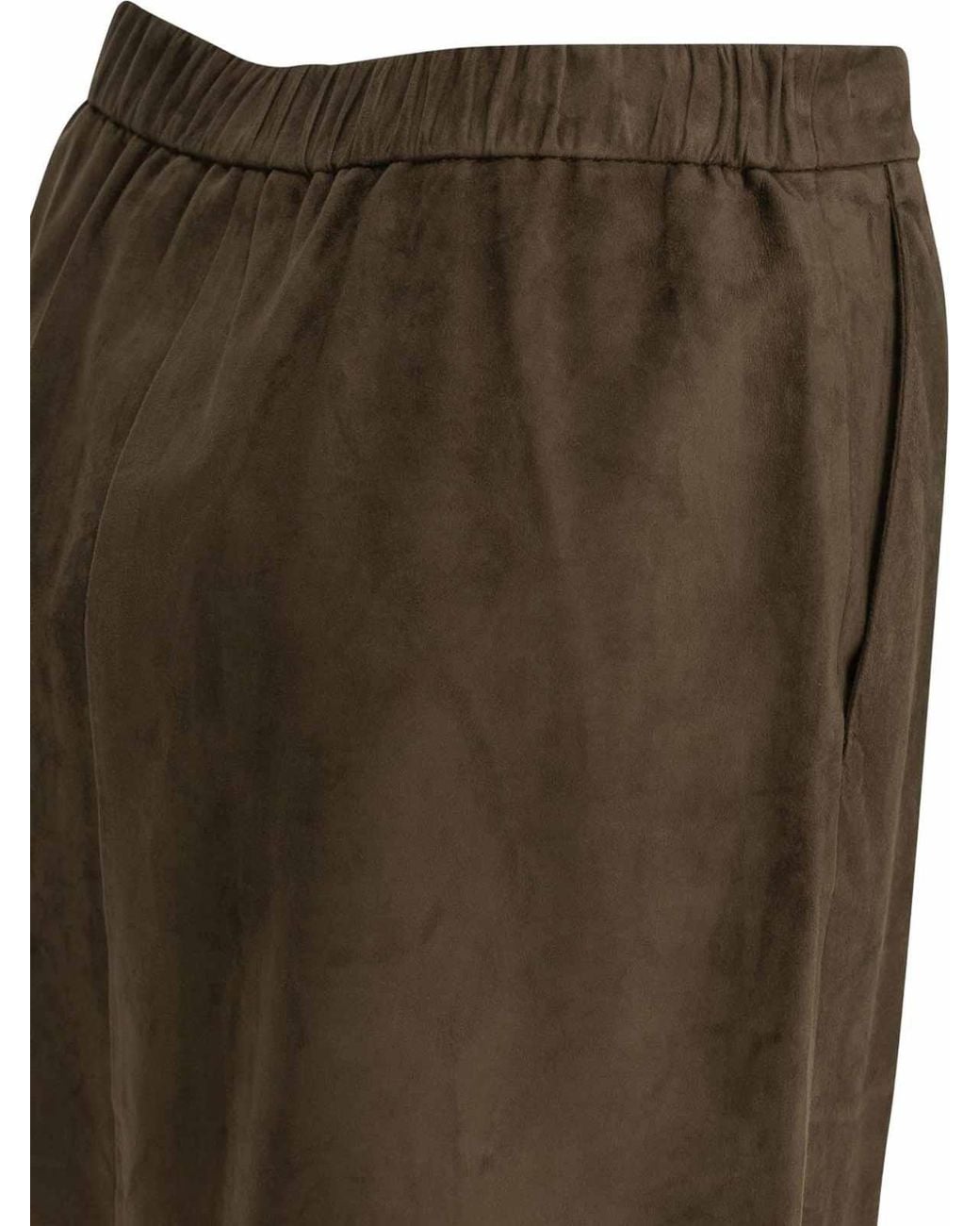 Max Mara Green Gazza Mini Skirt