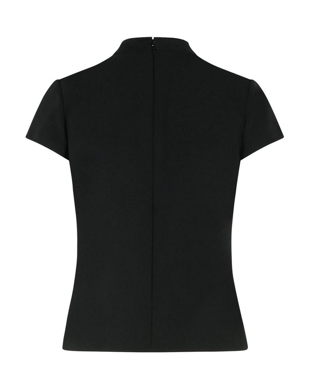 Courreges Black Heritage Polyester Blend T-Shirt