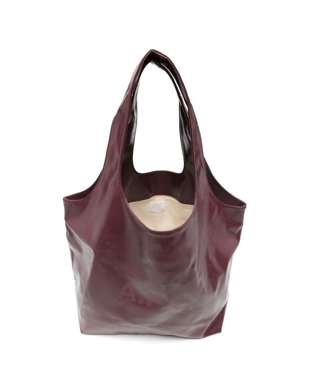 A.P.C. Purple Schultertasche