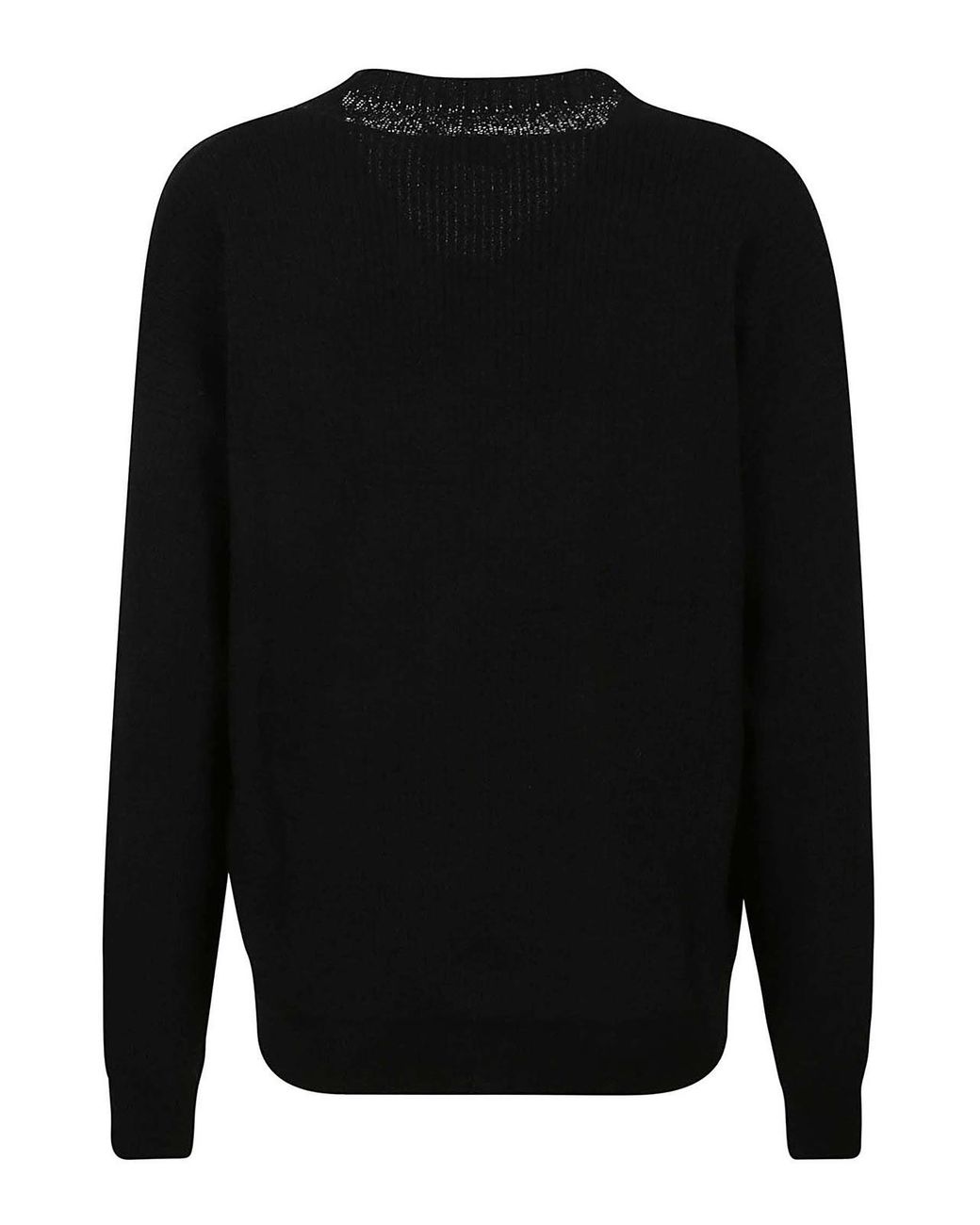 ELEVEN88 Black V-Pullover