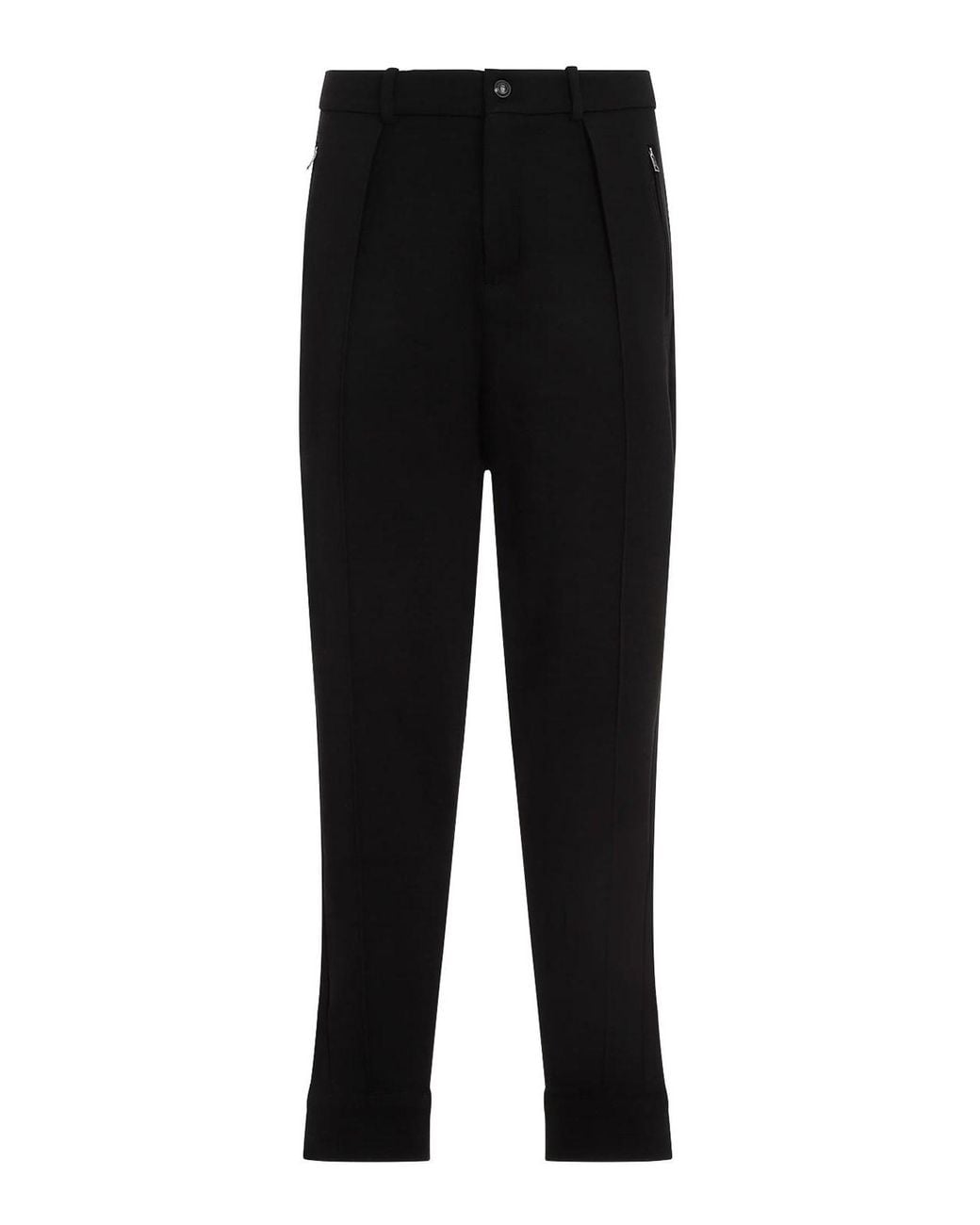 Ralph Lauren Black Pintuck Jogger Pants for men