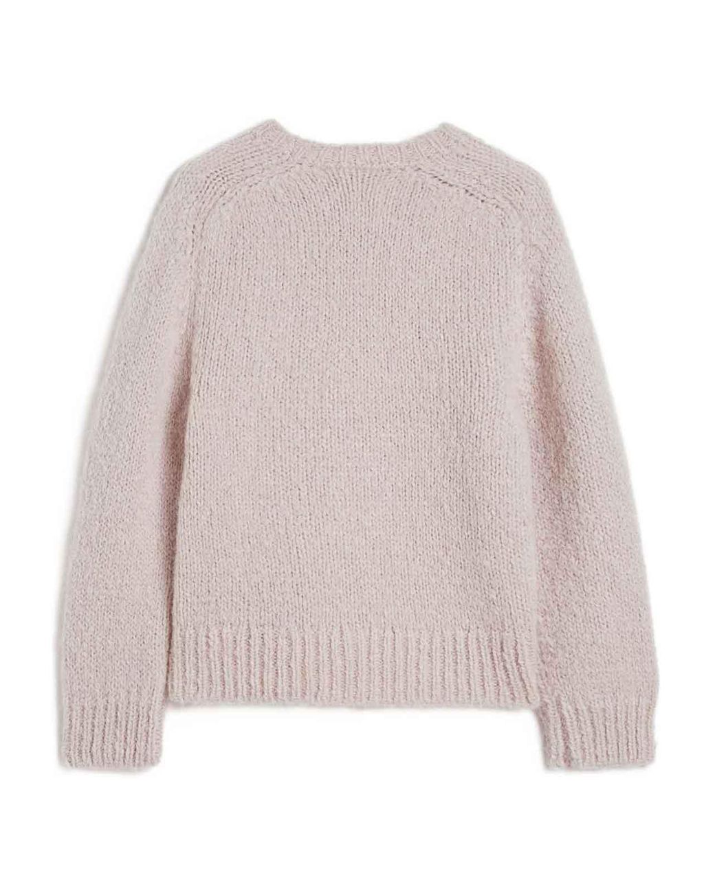 Jil Sander Pink Wool Crewneck Jumper