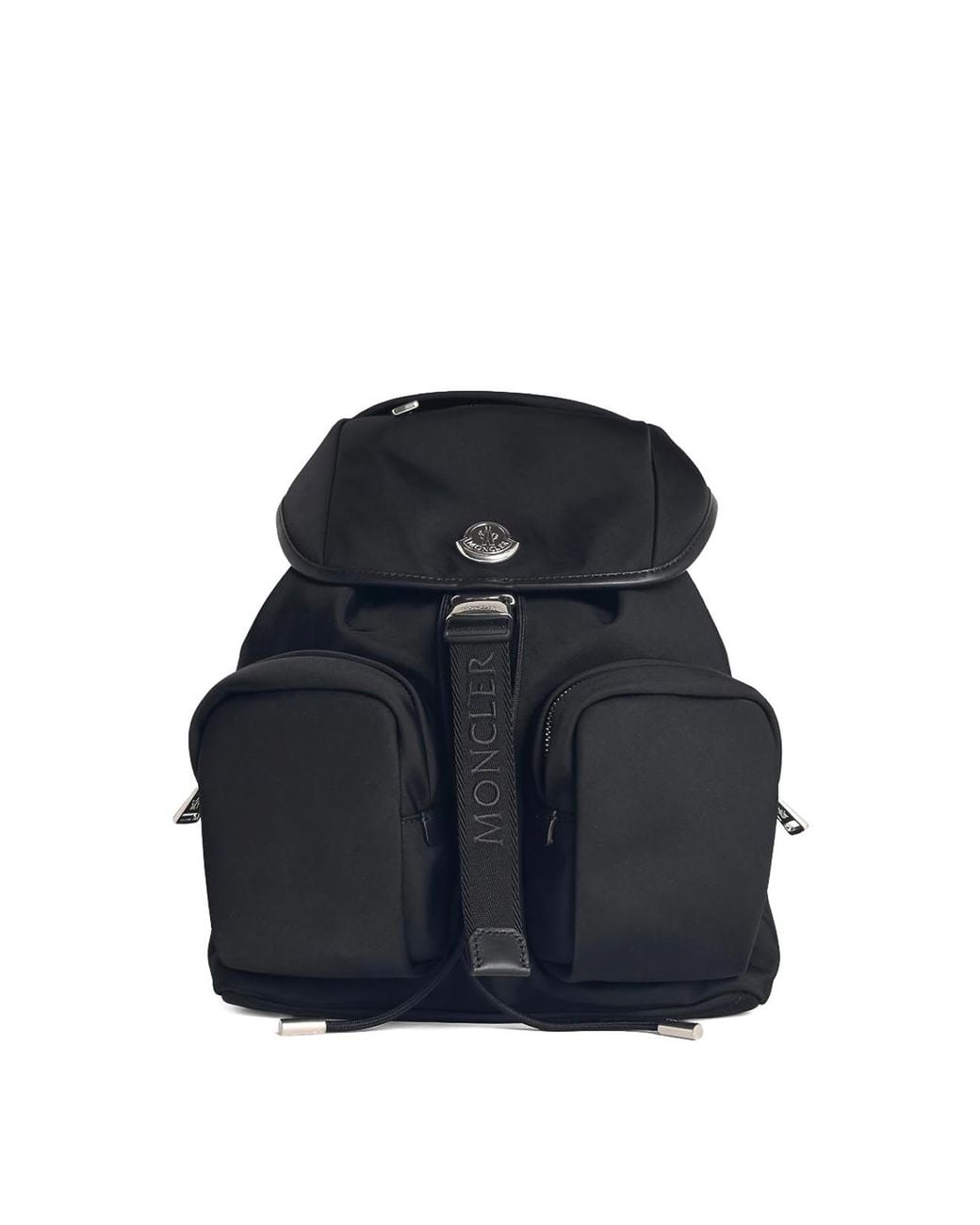 Moncler Blue New Trick Polyester Backpack