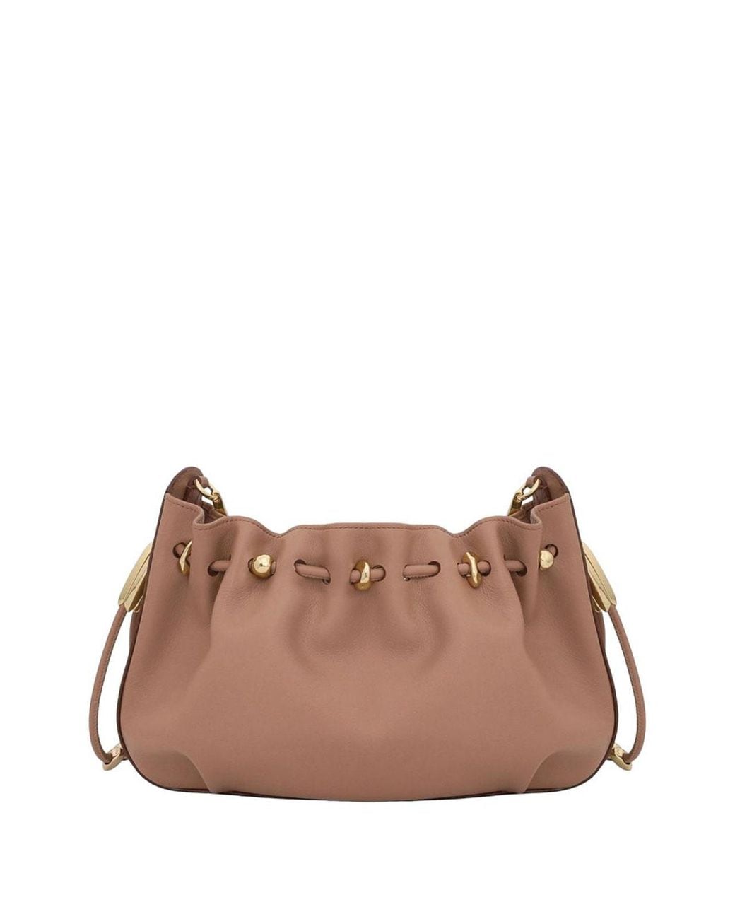 Zimmermann Brown Halcyon Leather Clutch