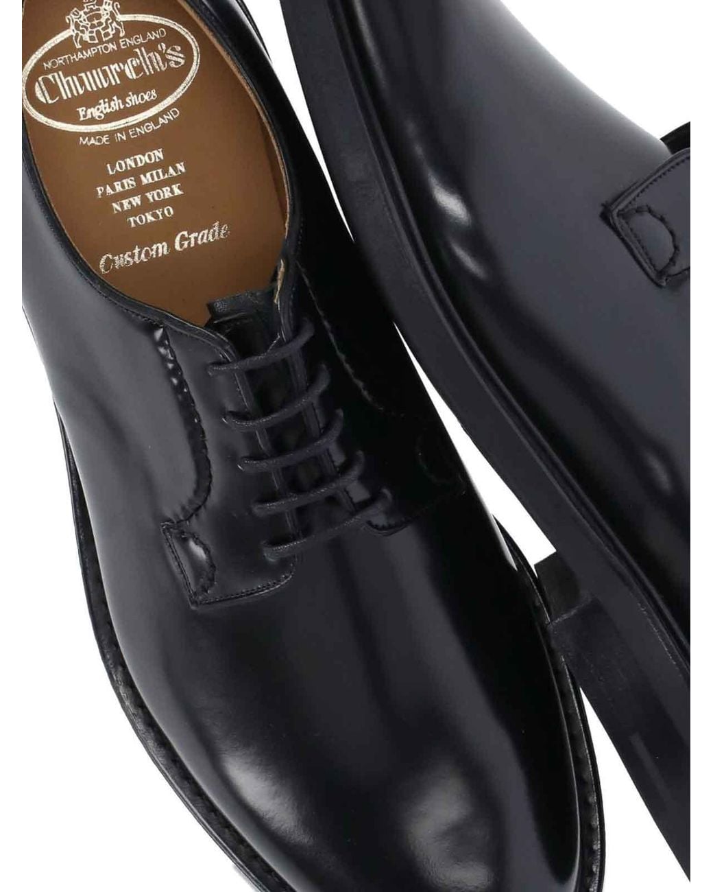 Church's Black Shannon 20 Derby for men