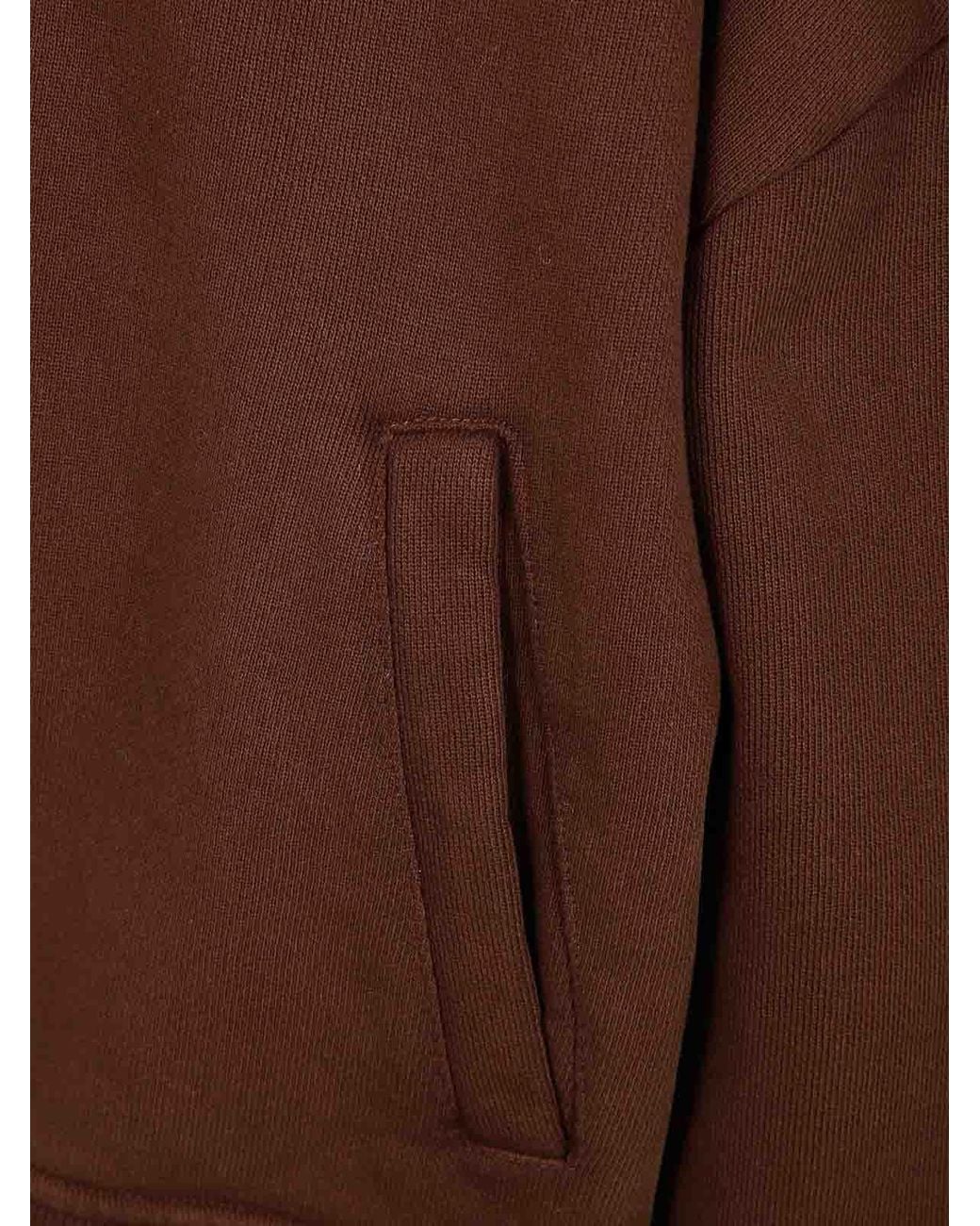 Entire studios Brown Eternal Zip Sweatshirt
