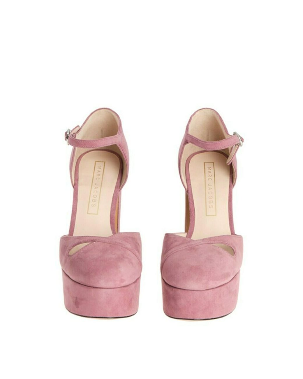 Marc Jacobs Pink Ankle Strap Shoes