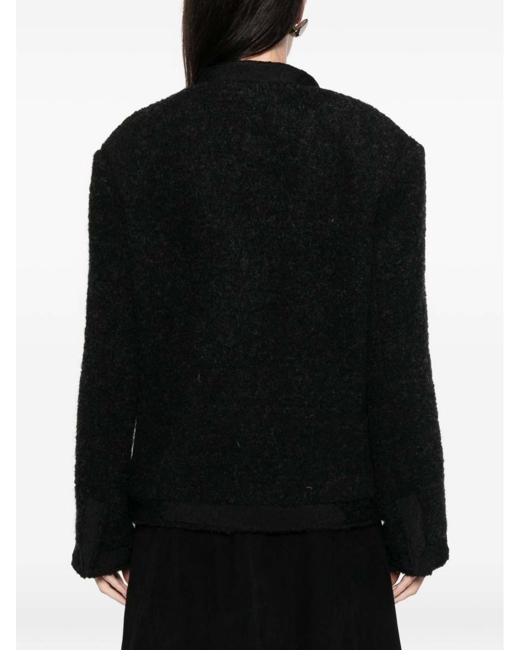 LN22 Black Wool Jacket