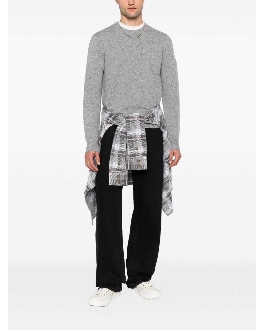 Guest In Residence Gray Crewneck