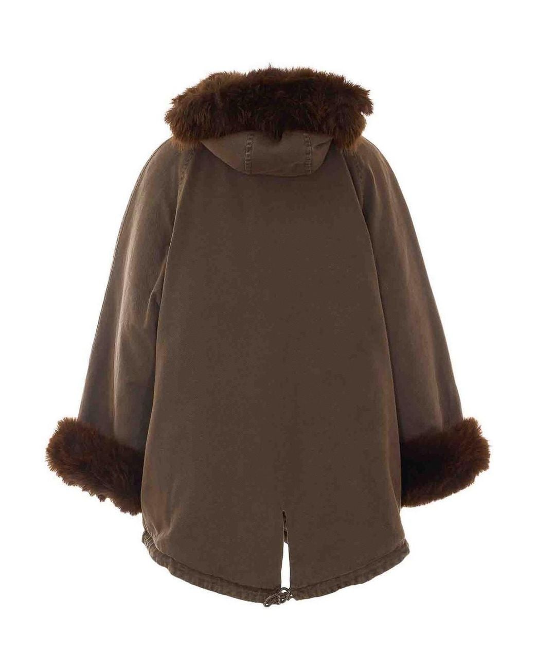 Pinko Brown Patria Parka