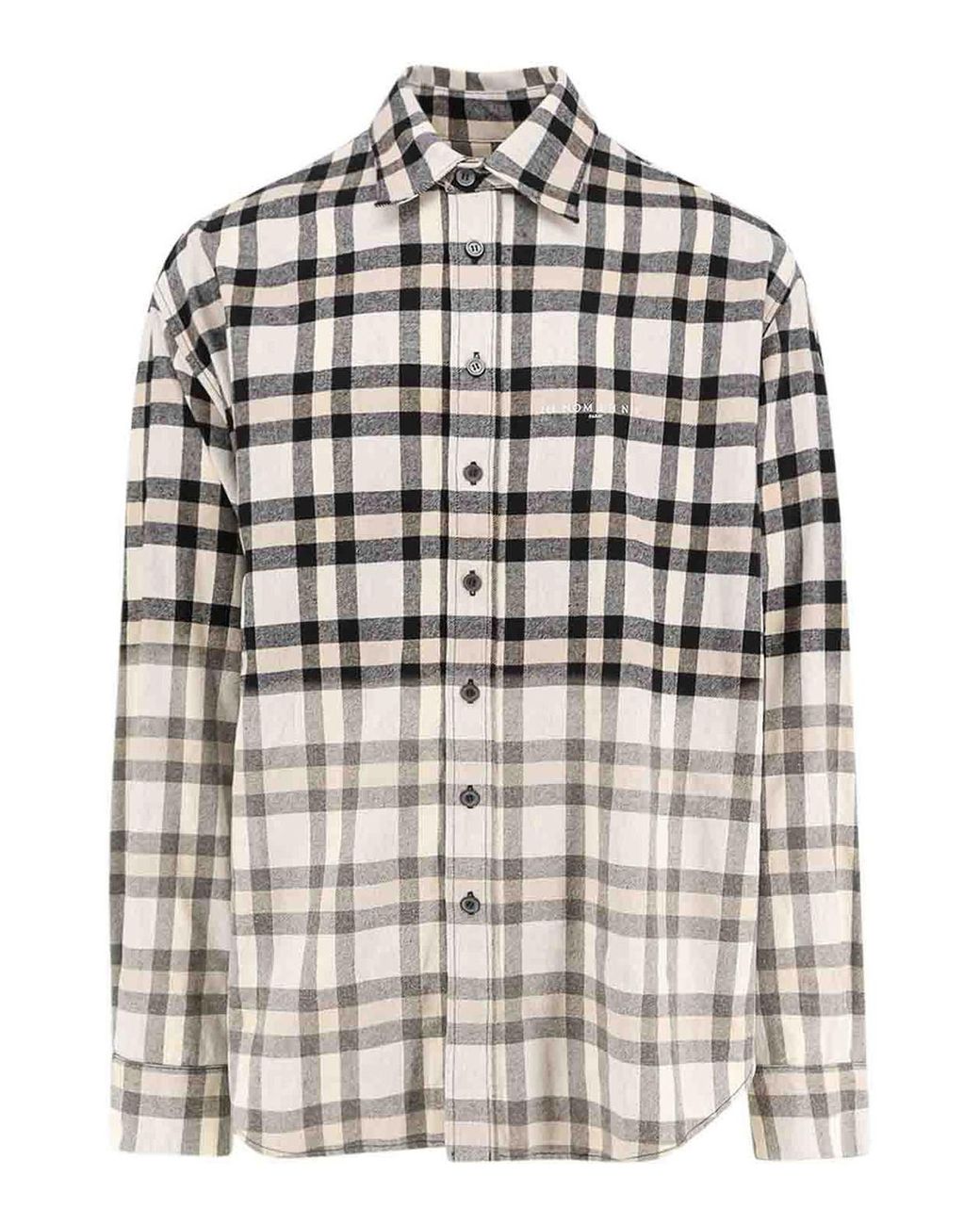 Ih Nom Uh Nit White Madras Shirt for men
