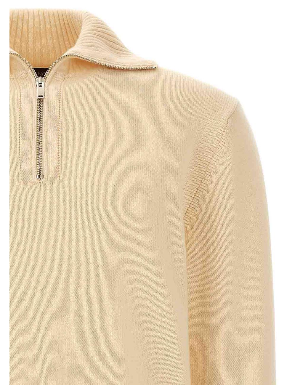 Suéter Con Cuello Alto Zanone de hombre de color Natural
