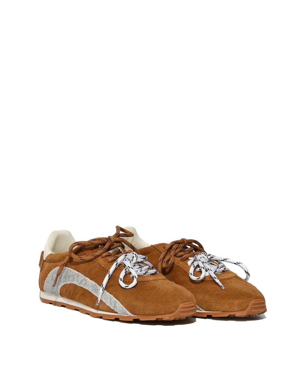 DSquared² Brown Dc-642 Suede Sneakers for men