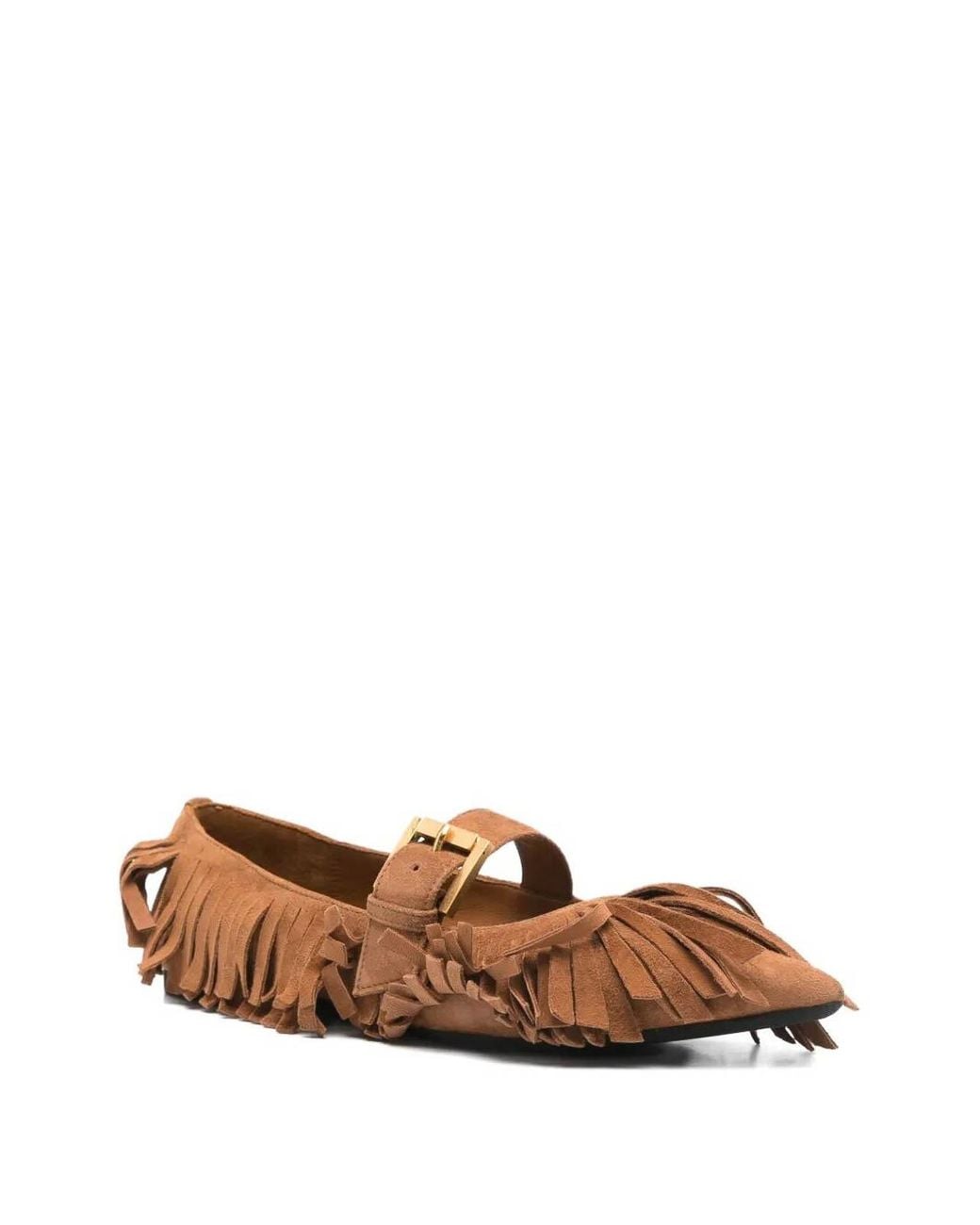 N°21 Brown Ballerina Shoes