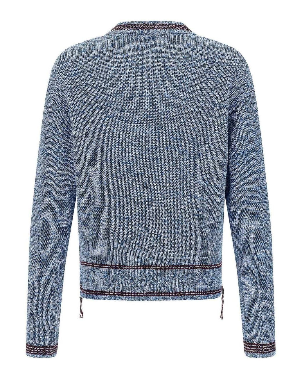 Marni Blue Sweater for men