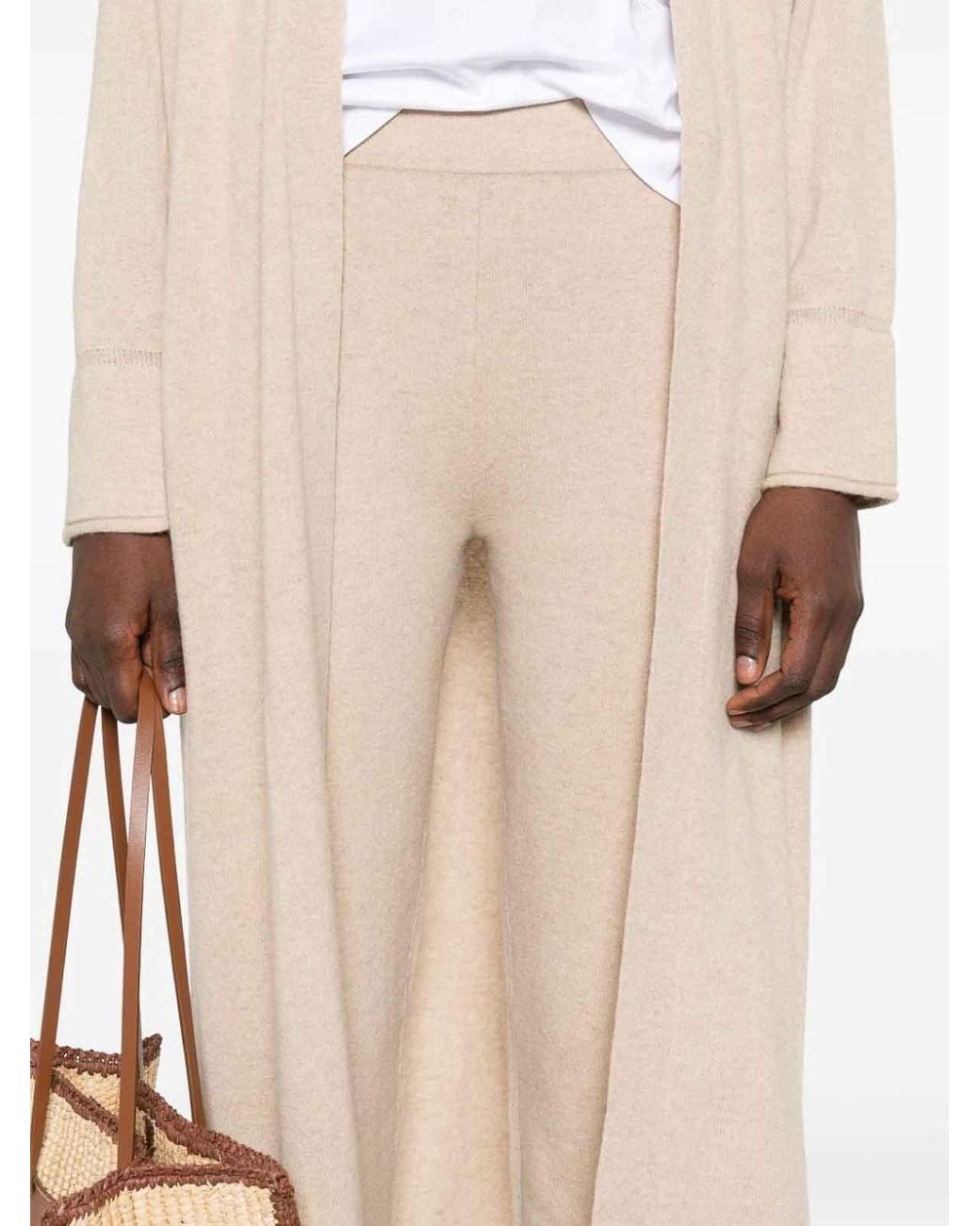 Max Mara Natural Larixknit Pants