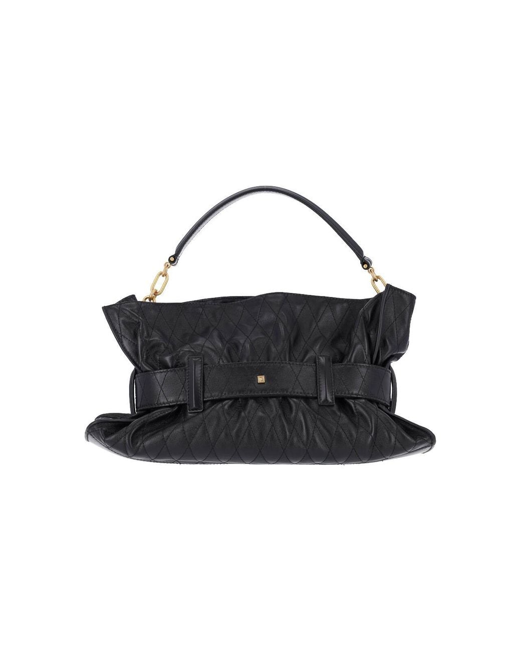 Balmain Blue Large Shoulder Bag