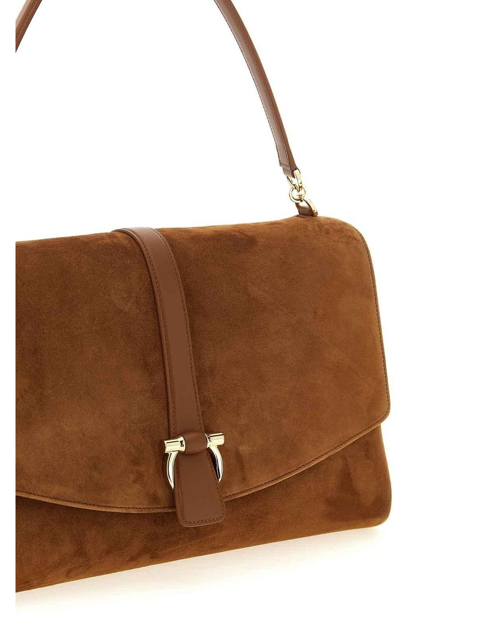 Ferragamo Brown Th L Shoulder Bag