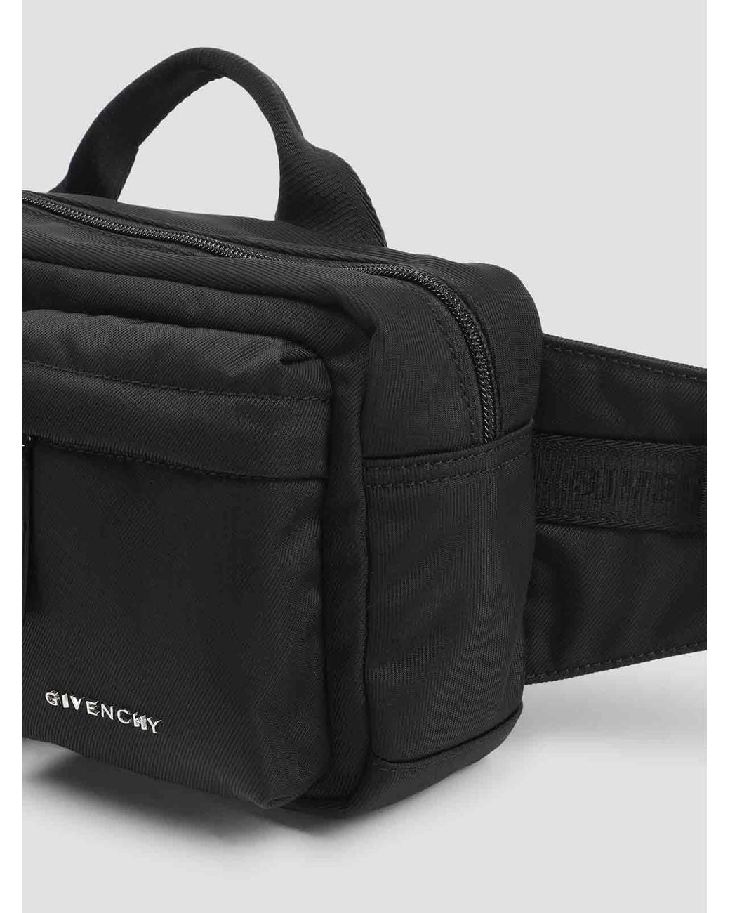 Givenchy Black Essential U Belt Bag for men