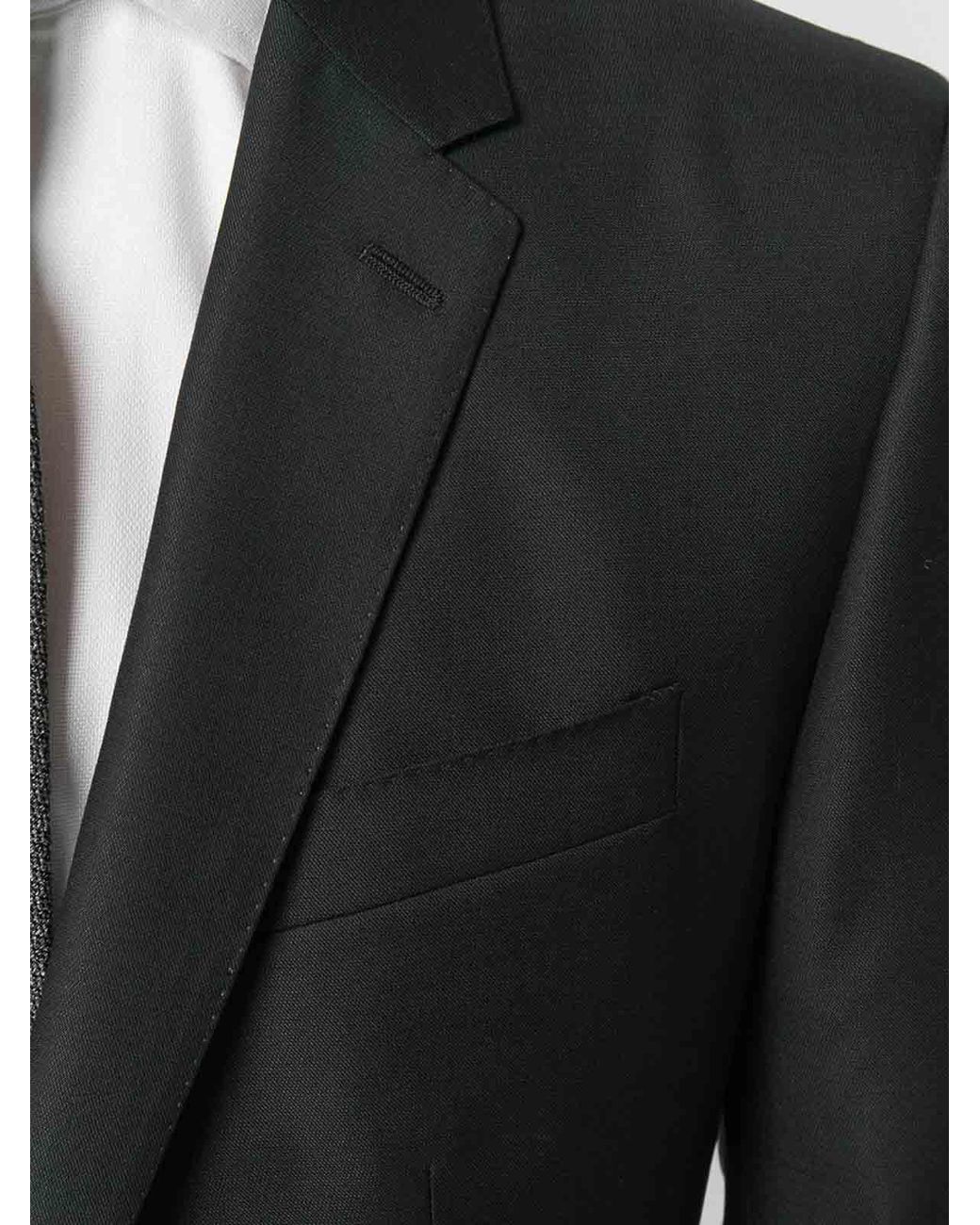 Dolce & Gabbana Black Two Piece Suit for men