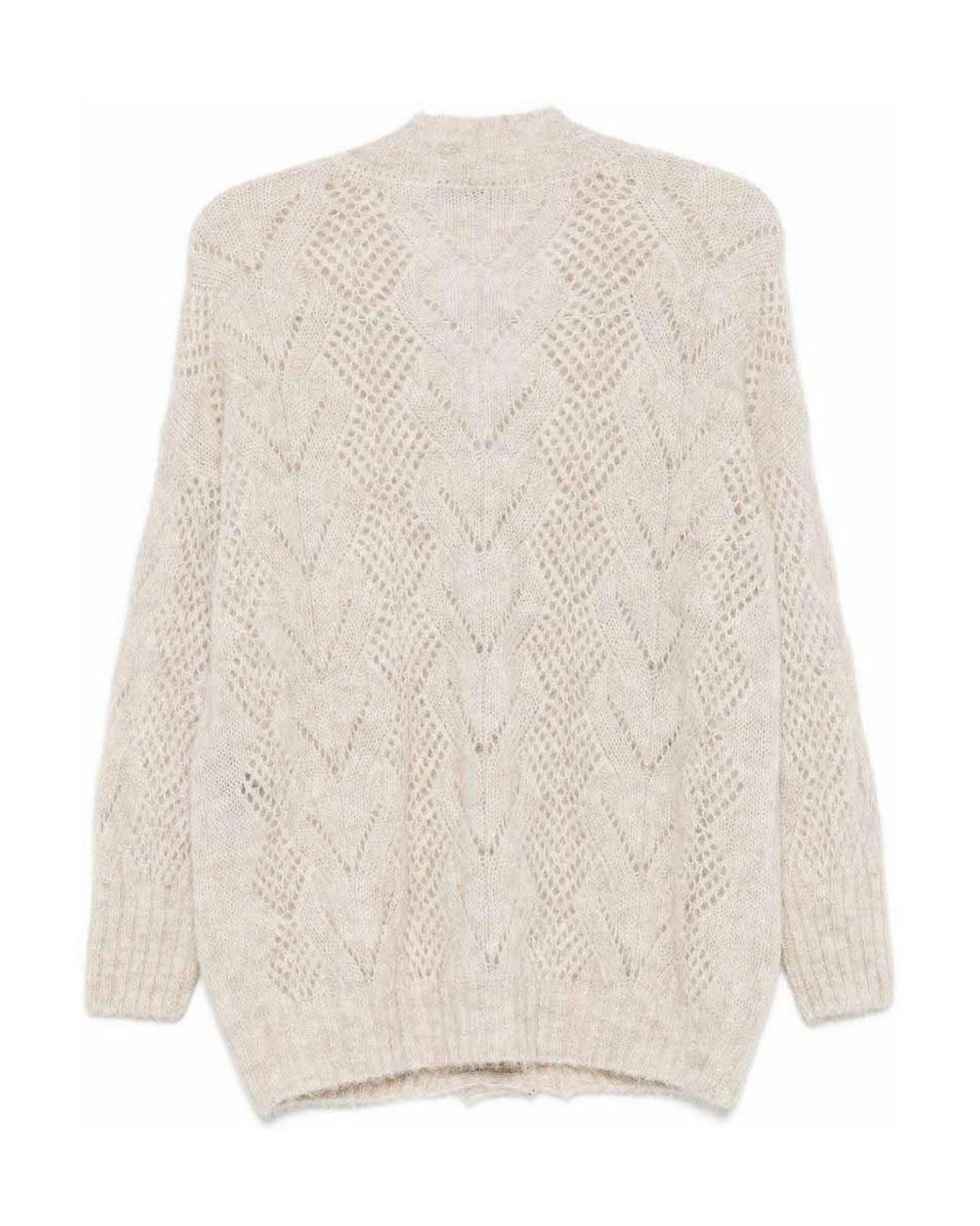 D. EXTERIOR White Sweater