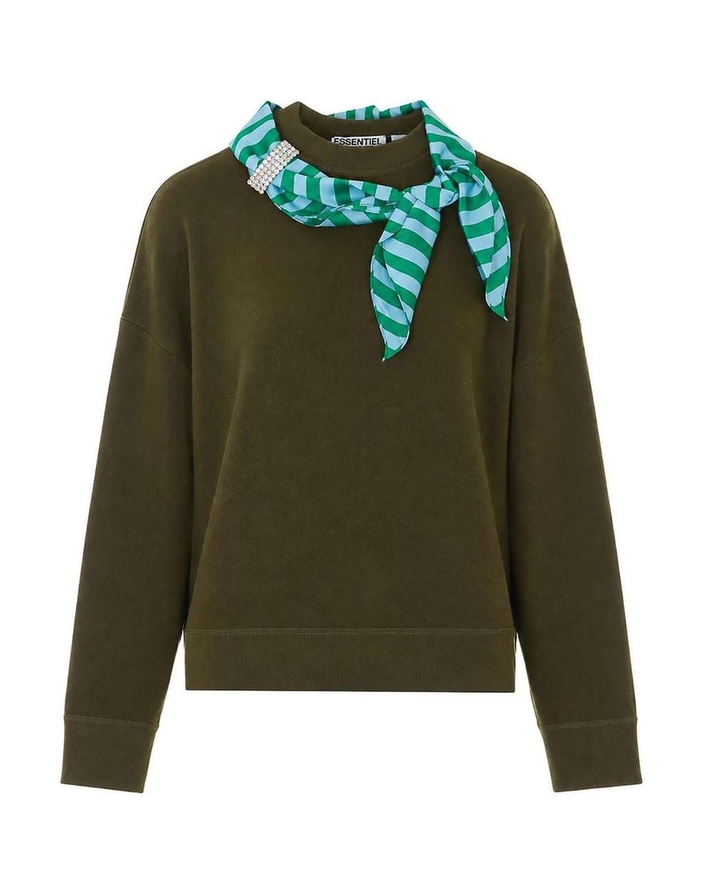 Essentiel Antwerp Green Kurtis Sweater