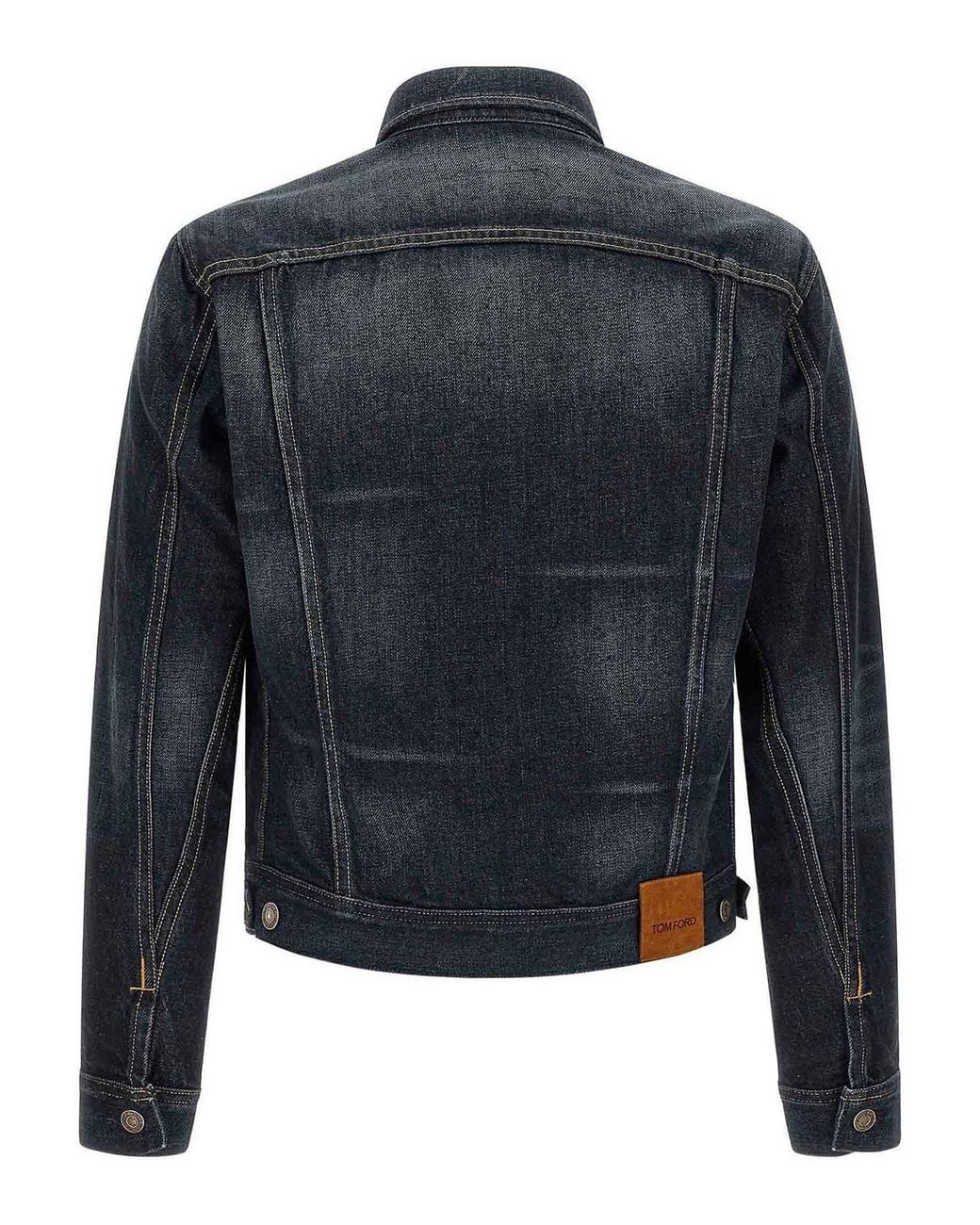Tom Ford Blue Selvedge Icon' Jacket for men