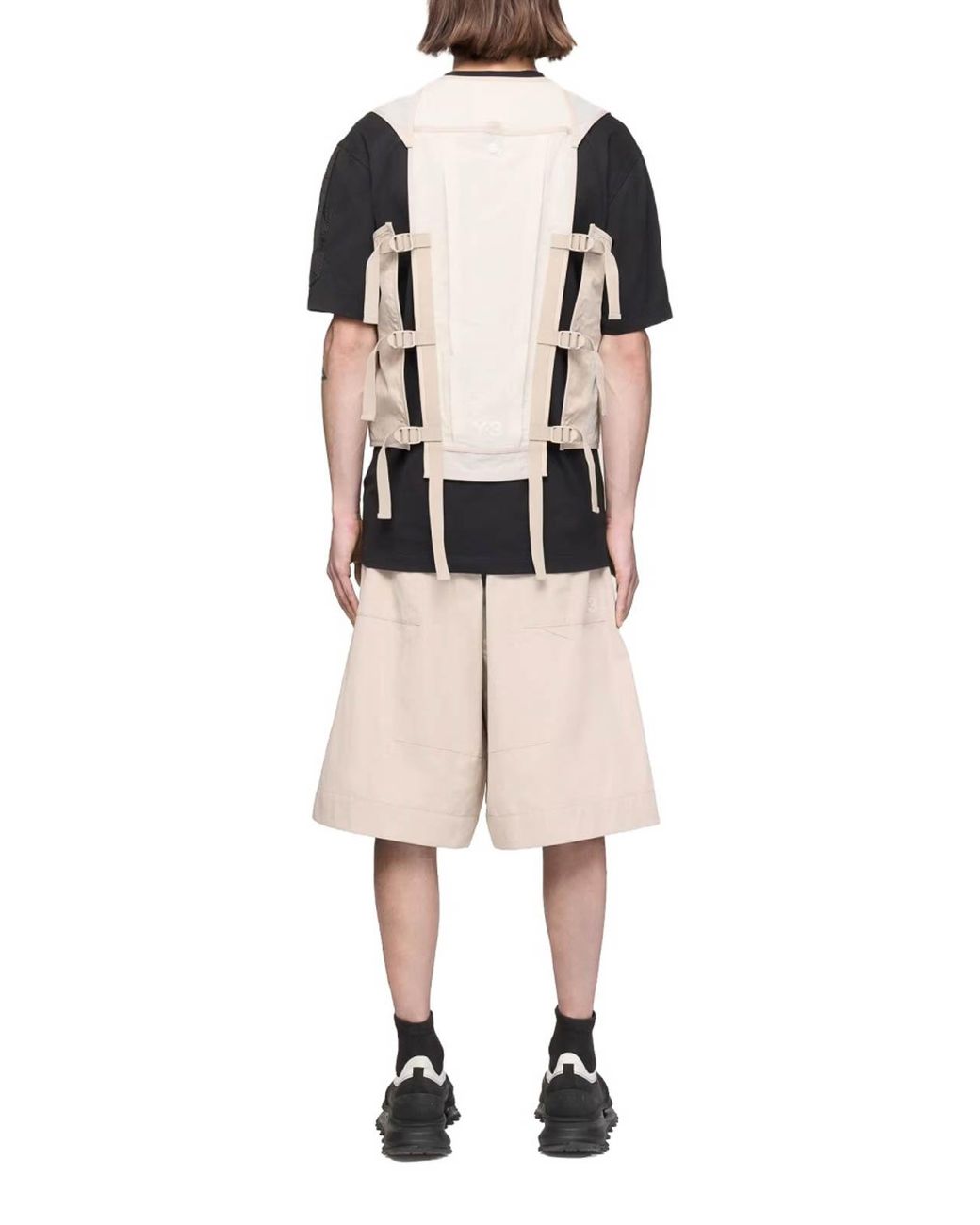 Chaleco Y-3 de hombre de color Natural