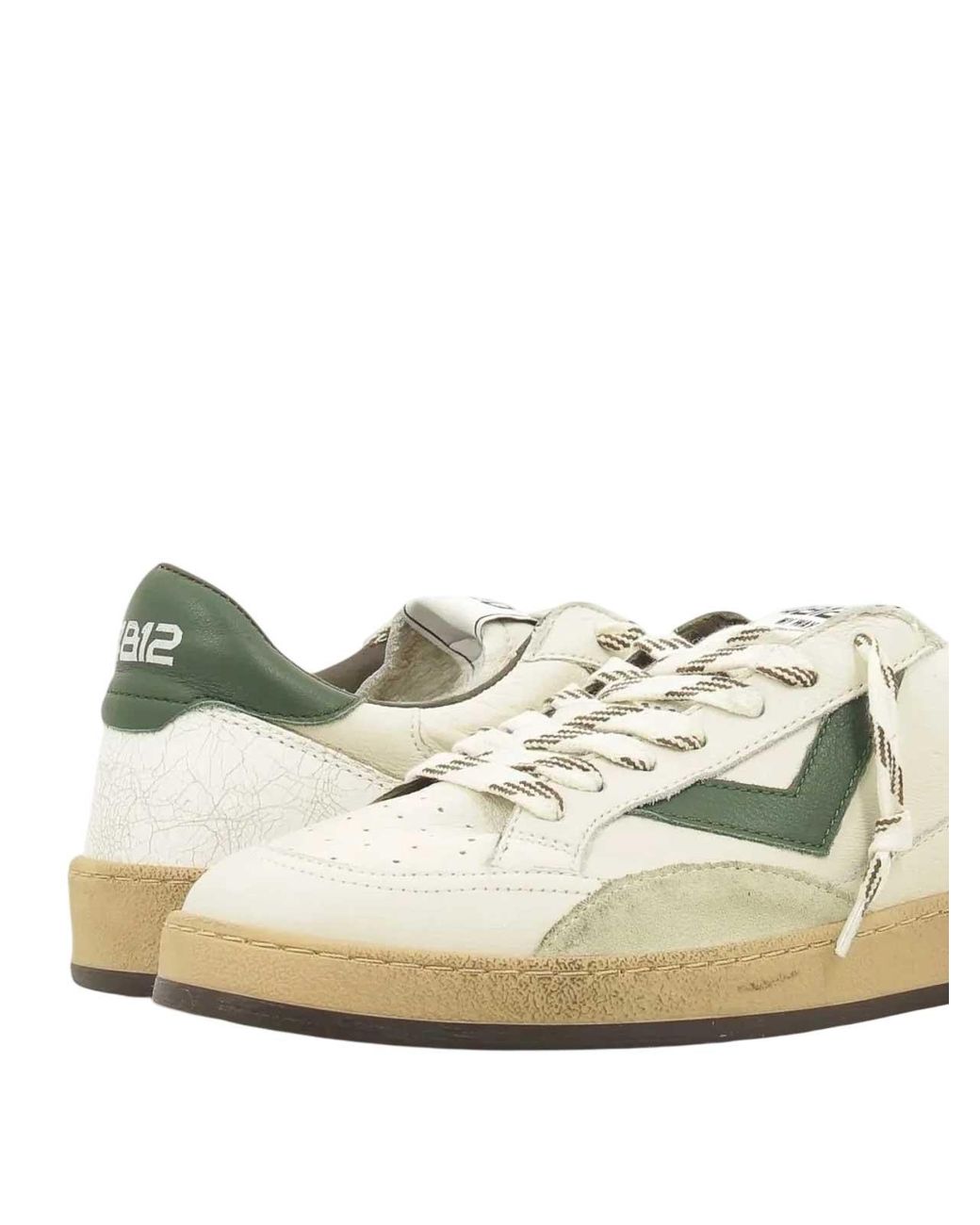 4b12 Sneaker in White für Herren