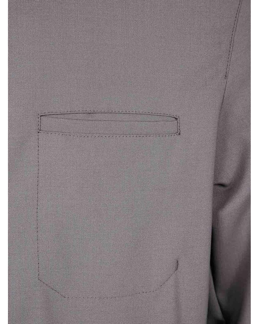 Herno Gray Shirt Jacket for men