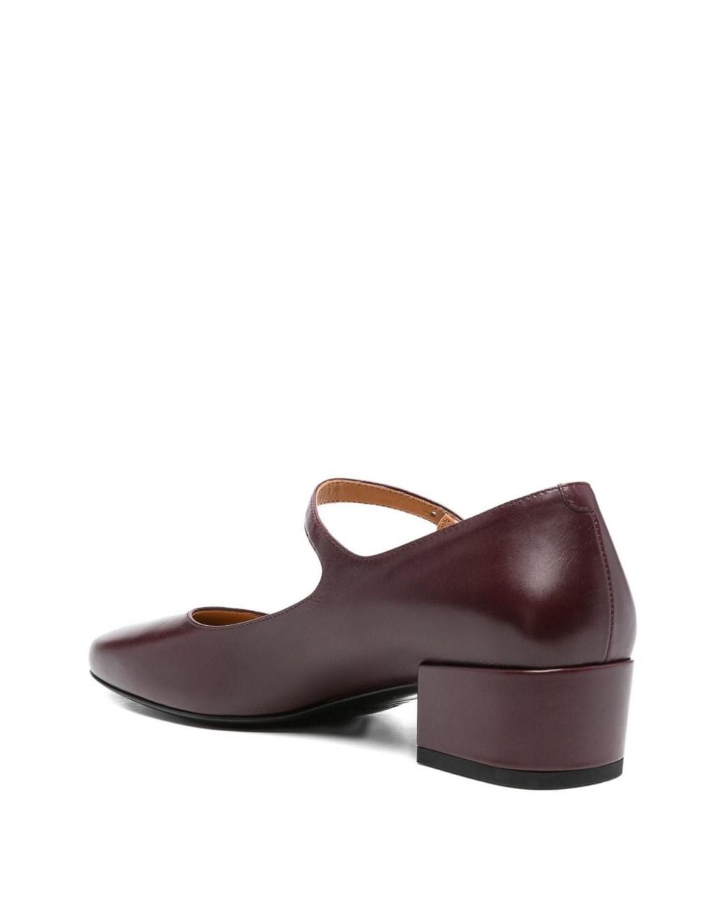 Tod's Brown Mary Jane Leather Pumps