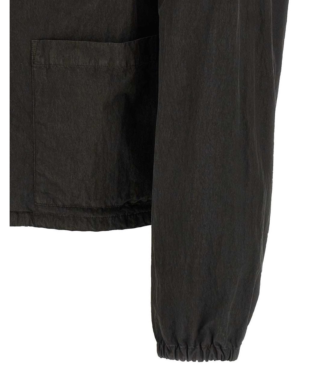 Maison Margiela Black Printed Jacket for men
