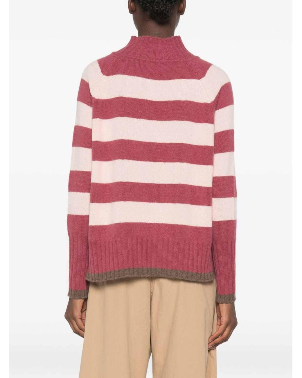 Be You Red Rollkragenpullover