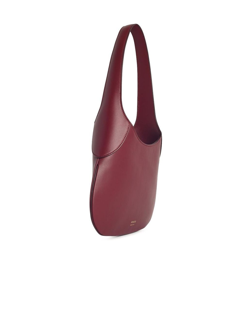 Khaite Purple Joan' 'Oxblood' Small Burgundy Leather Bag