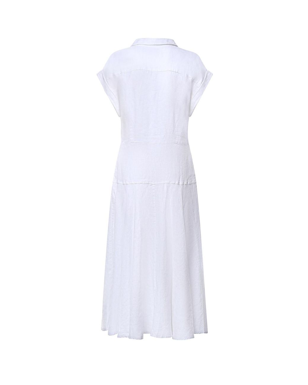 Polo Ralph Lauren White Linen Shirt Dress