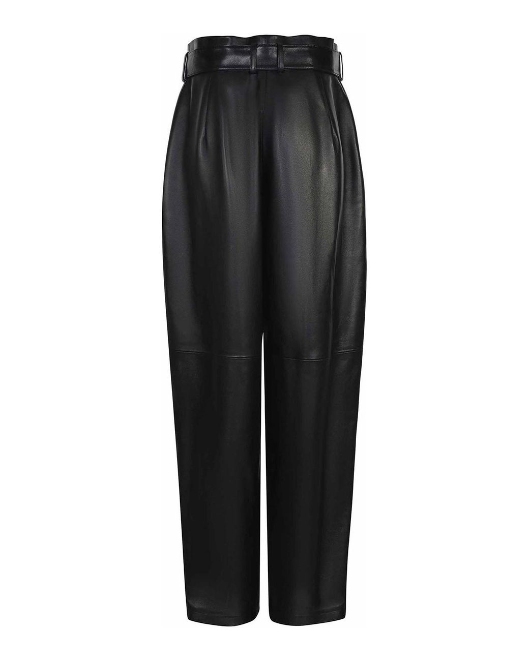 Magda Butrym Black Pants Made Of Leather