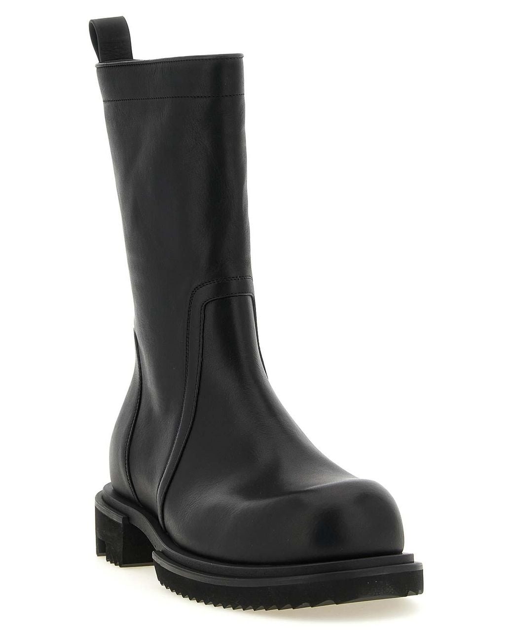 Rick Owens Black Ankle Boots for men