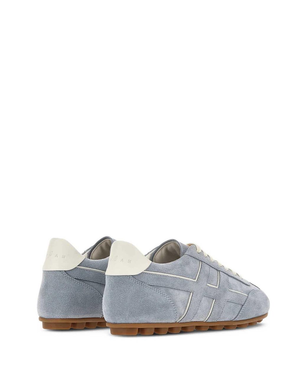 Hogan Gray Olympia Suede Sneakers