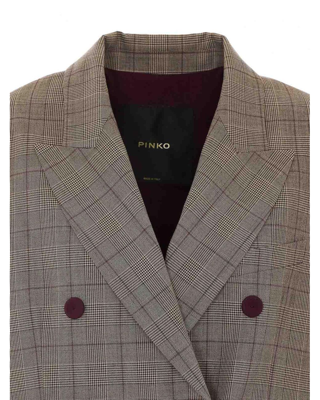 Mulberry Gray Check Jacket